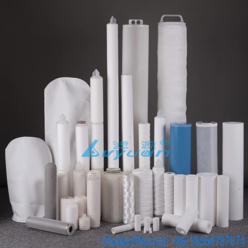 OEM Customized PP Water Filter Media Cartridge 1 5 10 50 75 100 Micron