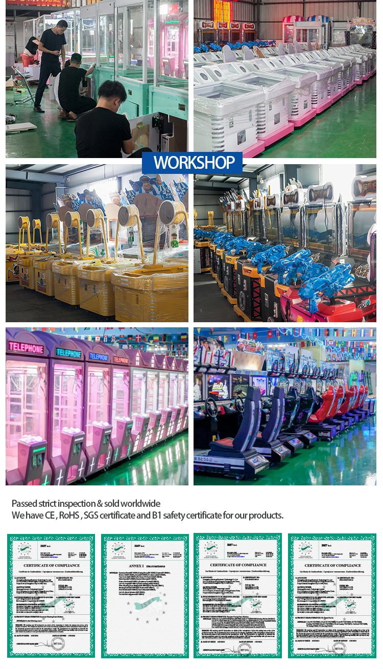 Colorful Park Arcade Game Machine Coin Operated Game Machine Boxing Game Machine