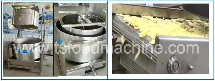 Semi-Auto French Fries and Potato Chips Deoiling Machine