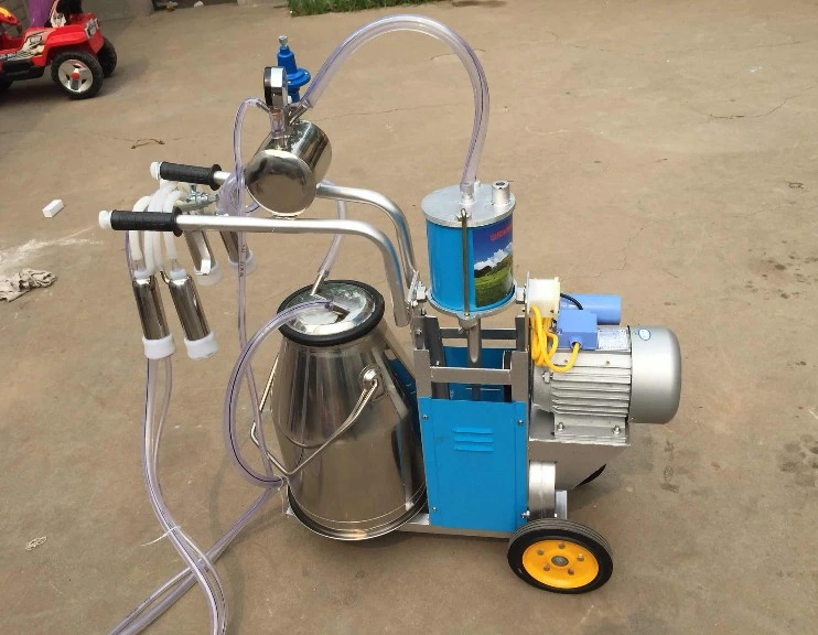 Milk Cow Machine Price/Dairy Goat Milking Equipment 2tanks Milking Machine