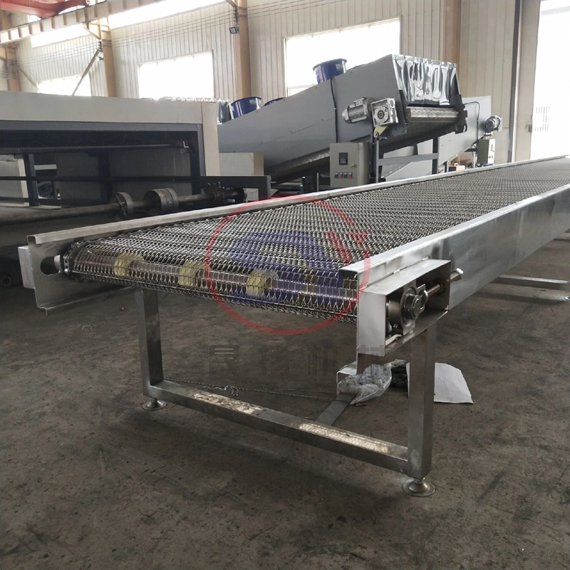 90 Degree Carbon Steel Flat Belt Conveyor Material Handling Equipment