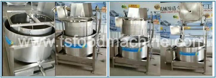 Semi-Auto French Fries and Potato Chips Deoiling Machine