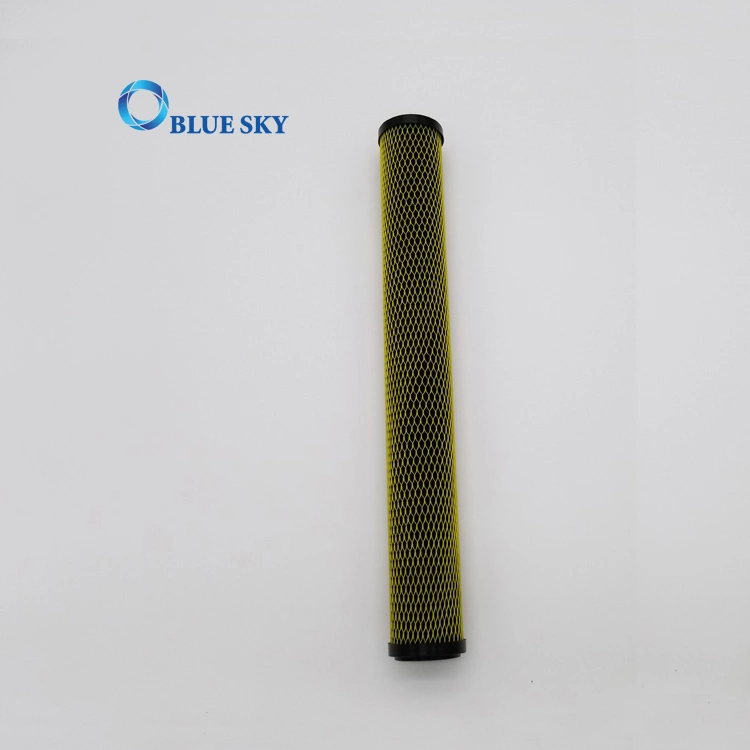 20 Inch 5 Micron 10micron 50 Micron PP Carbon Block CTO Water Filter Cartridge