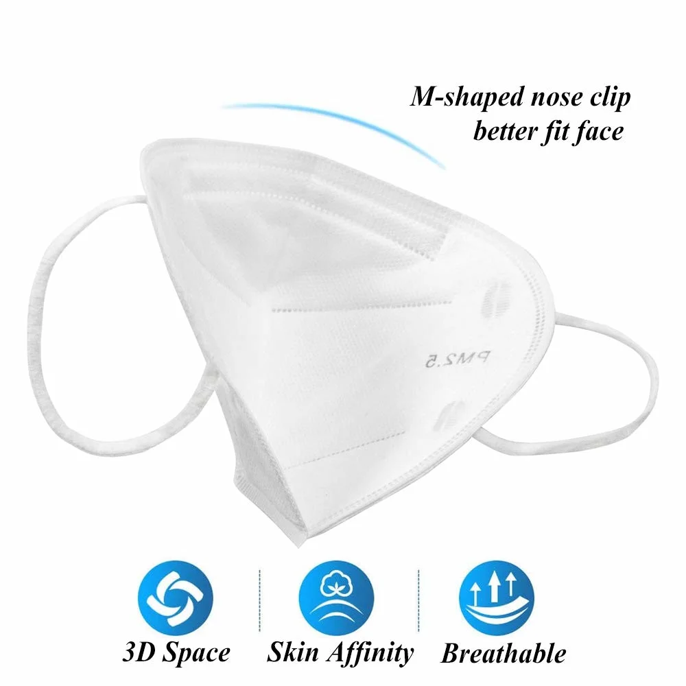 USA Directly Delivery KN95 Standard Personal Protective Equipment High Filtration N95 Face Mask