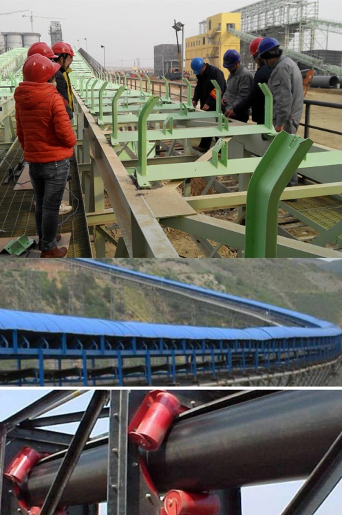 Customized Pipe Conveyor/ Material Handling Equipment for Coal Handling System