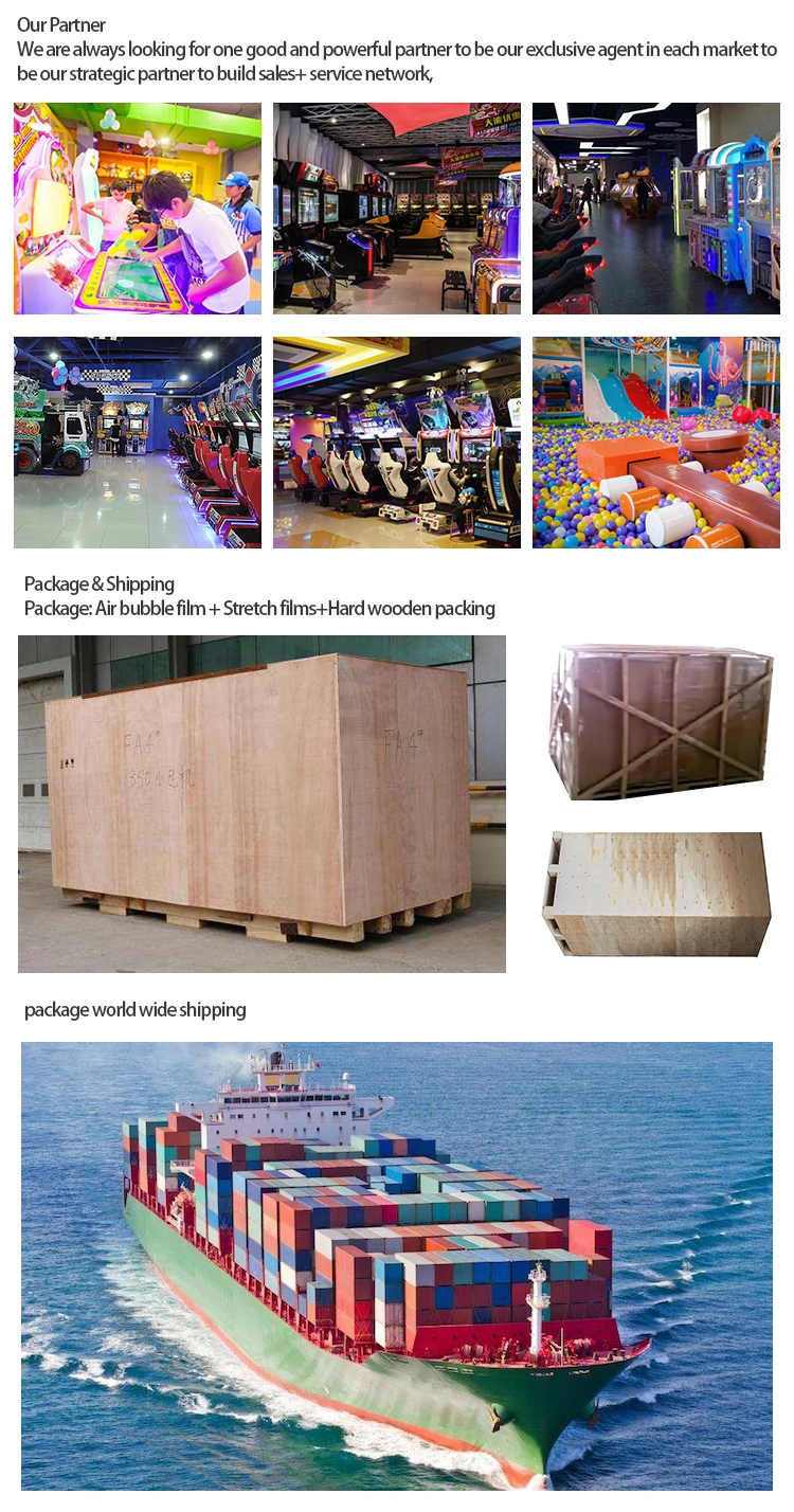 Colorful Park Arcade Game Machine Coin Operated Game Machine Boxing Game Machine