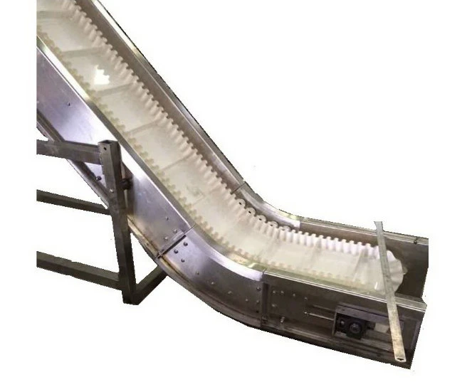 Incline Conveyor with Modular Belt for Food Industry Jy-I