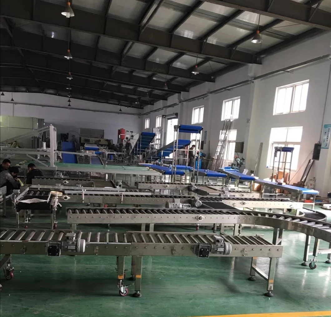 Stainless Steel Chain Conveyor for Beer Juice Filling Machine Packing Machine Conveyor