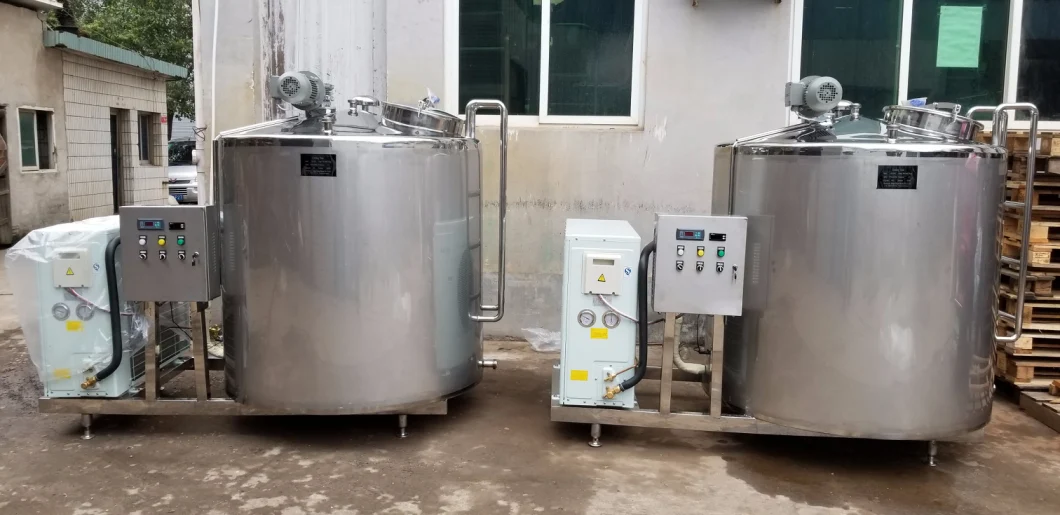 Milk Cooling Tank Milk Cooler Chiller Refrigerator Milk Chilling Tank