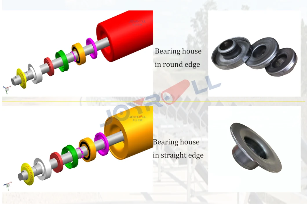 Material Handling Equipment Mobile Belt Conveyor Rollers Carry Roller for Conveyor Belting