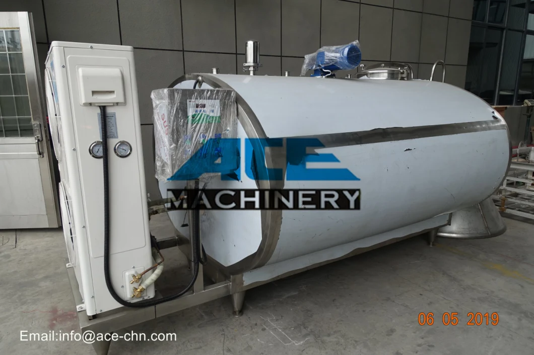 Milk Cooling Tank 1000L for Dairy Farm Truck Milk Tank Cooling Cooler