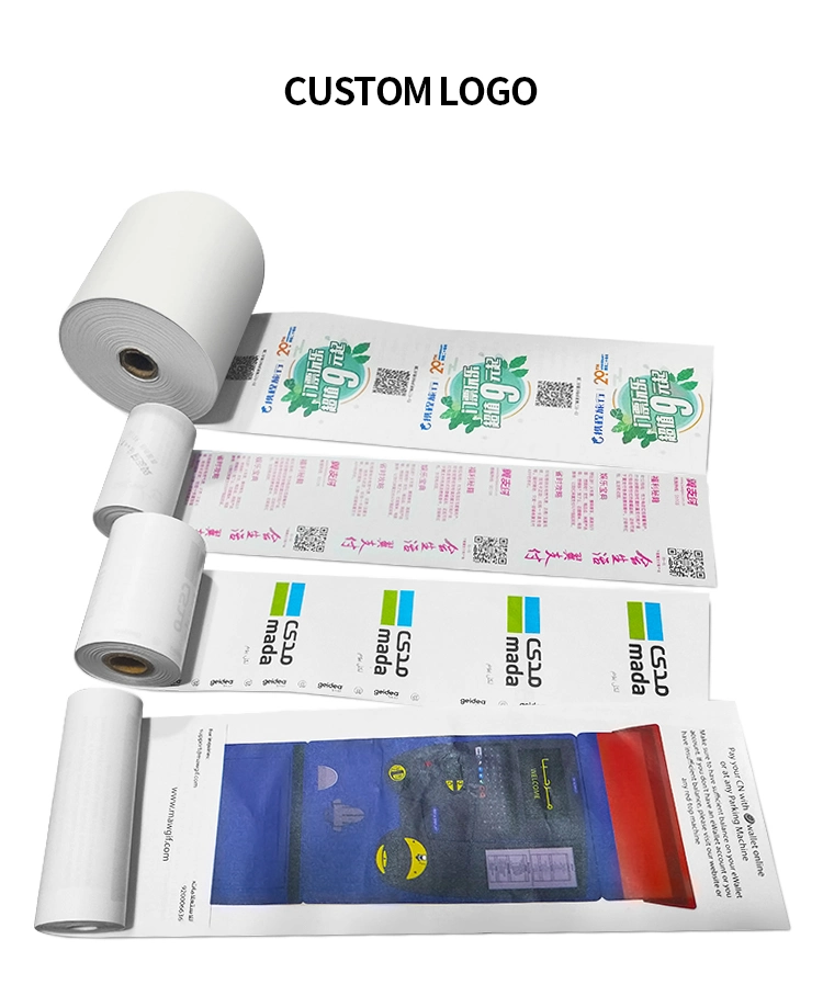 Factory Price Cash Register Roll 57mm Thermal Paper Roll