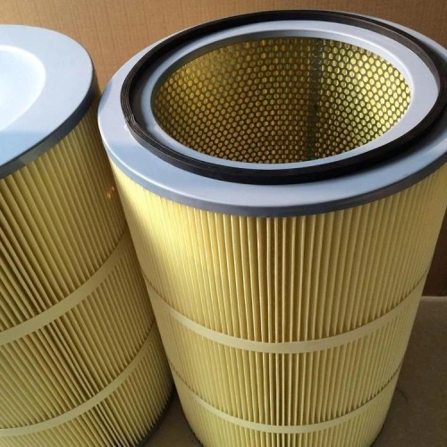 Wood Pulp Fiber Paper Dust Filter Cartridge Fly Ash Dust Filter Cartridge