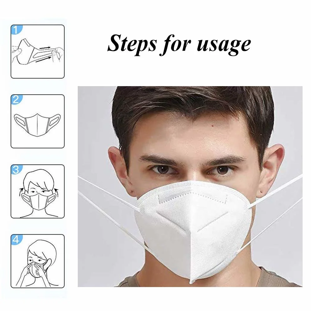 USA Directly Delivery KN95 Standard Personal Protective Equipment High Filtration N95 Face Mask