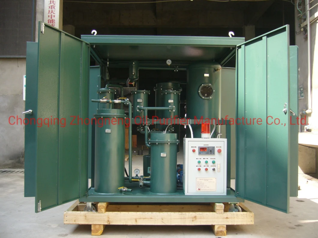 Closed Type Vacuum Compressor Oil Filter Machine, Used Coolant Oil Purfier