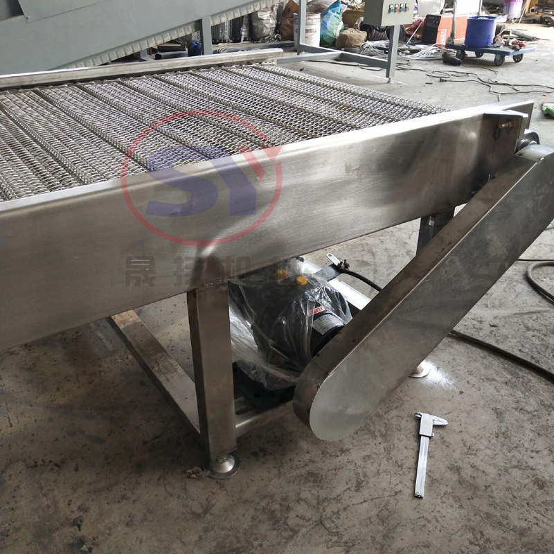 90 Degree Carbon Steel Flat Belt Conveyor Material Handling Equipment