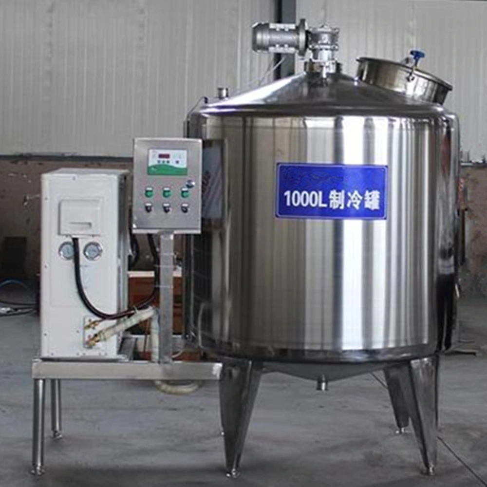 1000L Milk Cooling Vat Milk Chilling Vat Milk Chiller Vat