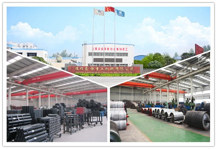 Belt Conveyor Steel Rollers, Conveyor Idlers