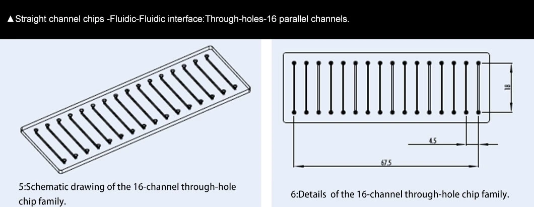 Glass Droplet Chip Droplet Chip Cross Chip