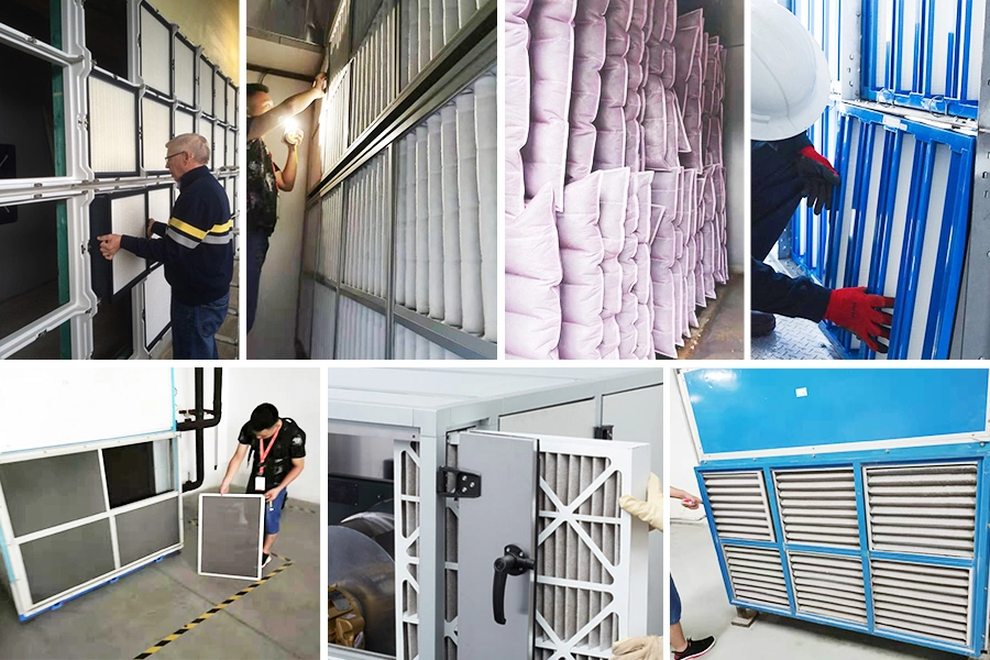 High Efficiency Filtration F5 600g Spray Paint Booth Filter Roll Ceiling Filter Roof Filter