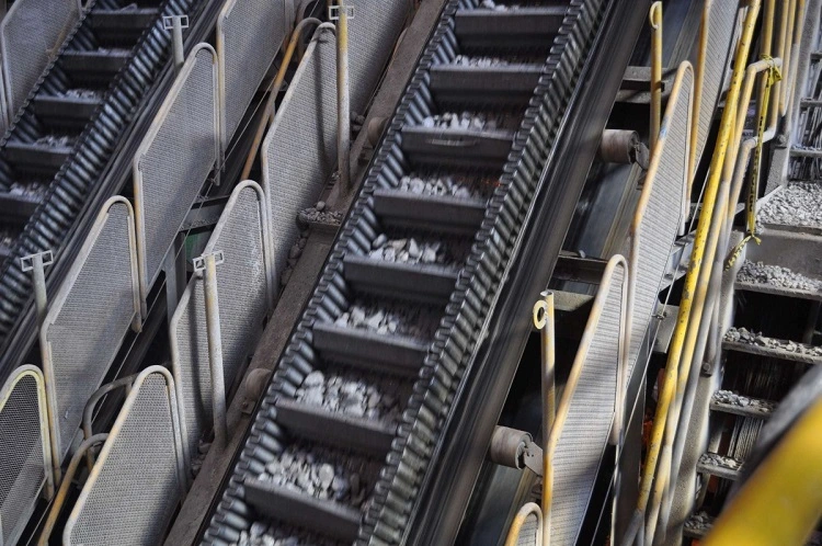 Ske Steep Incline Belt Conveyor System with Corrugated Sidewall Conveyor Belt for Transporting Sand