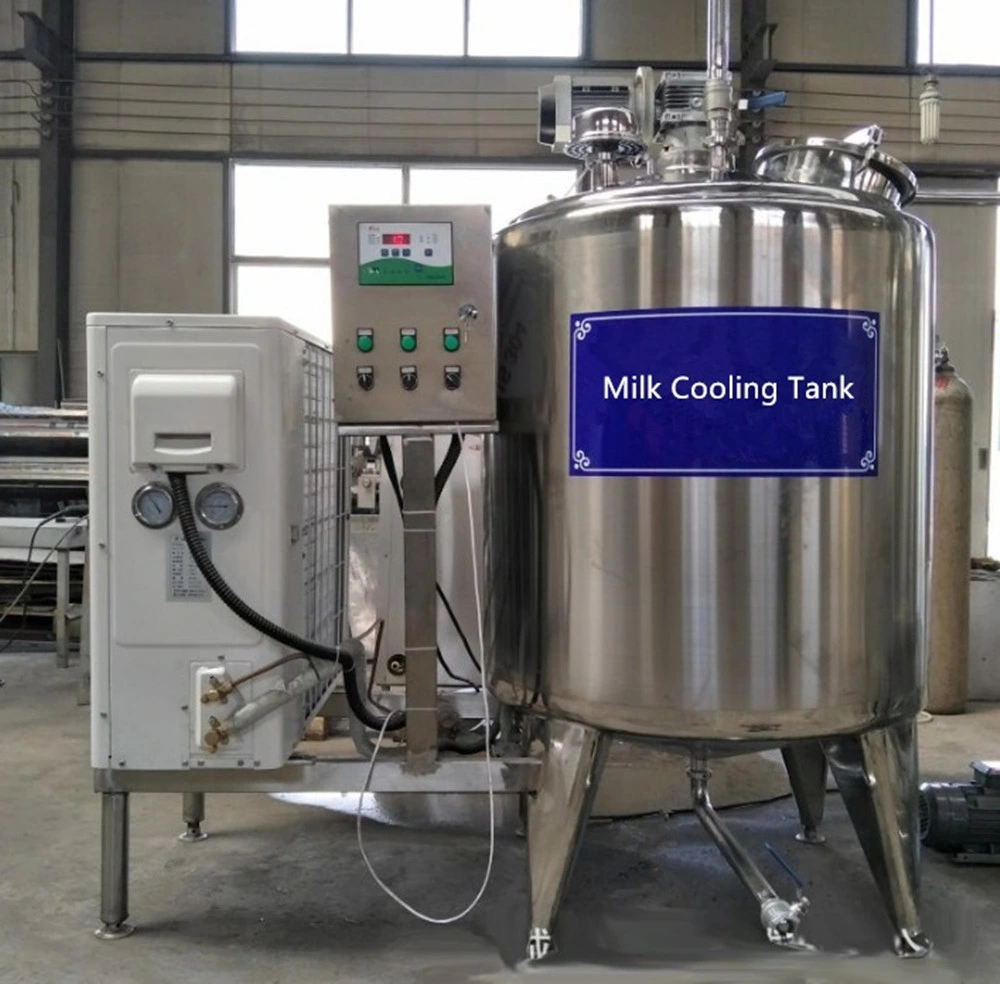 Stainless Steel Fresh Milk Cooling Chilling Storage Tank Price