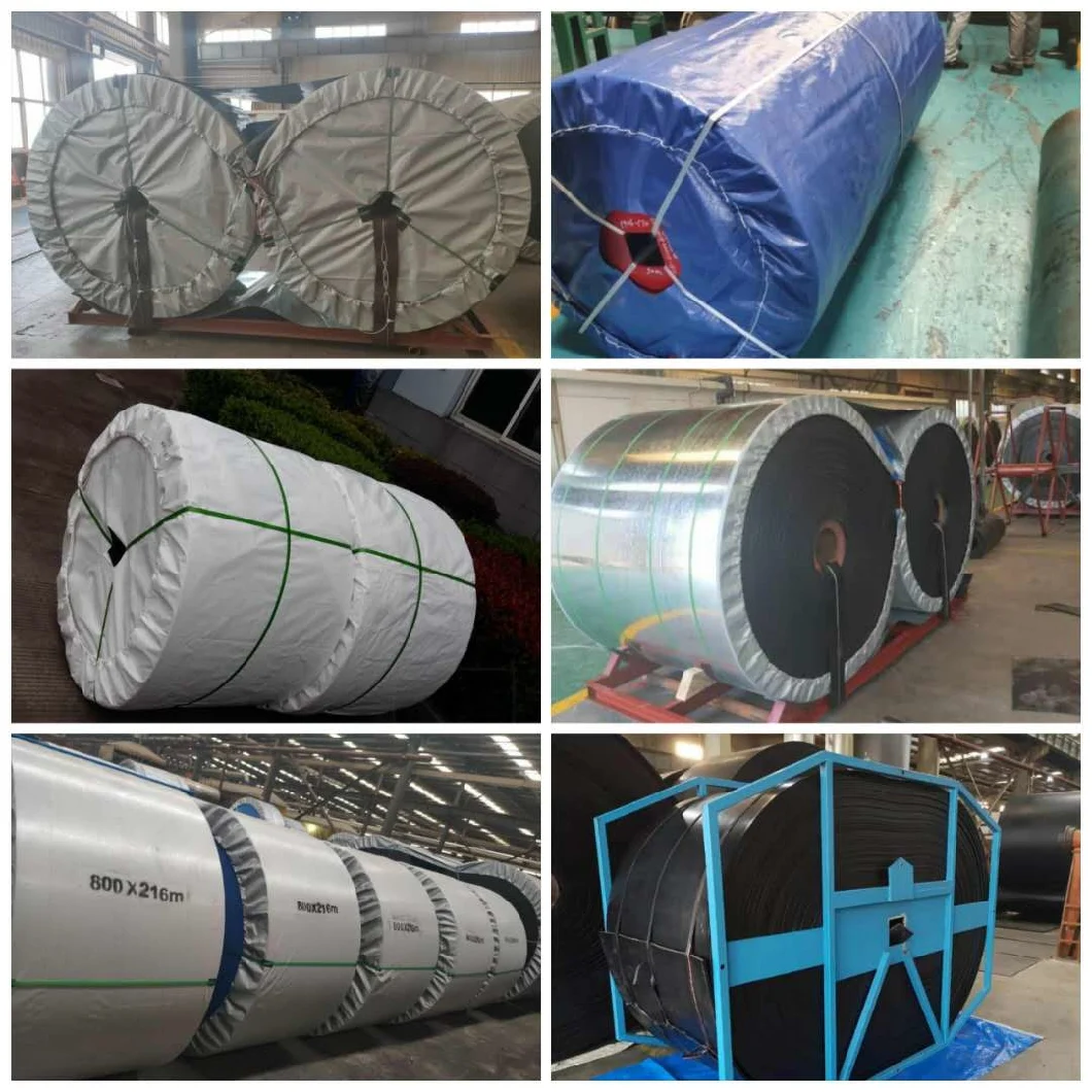 Conveyor Belt Nylon Conveyor Belt Canvas Heart Conveyor Belt Heat Resistant Conveyor Belt Manufacturers Direct Large Inclination Conveying