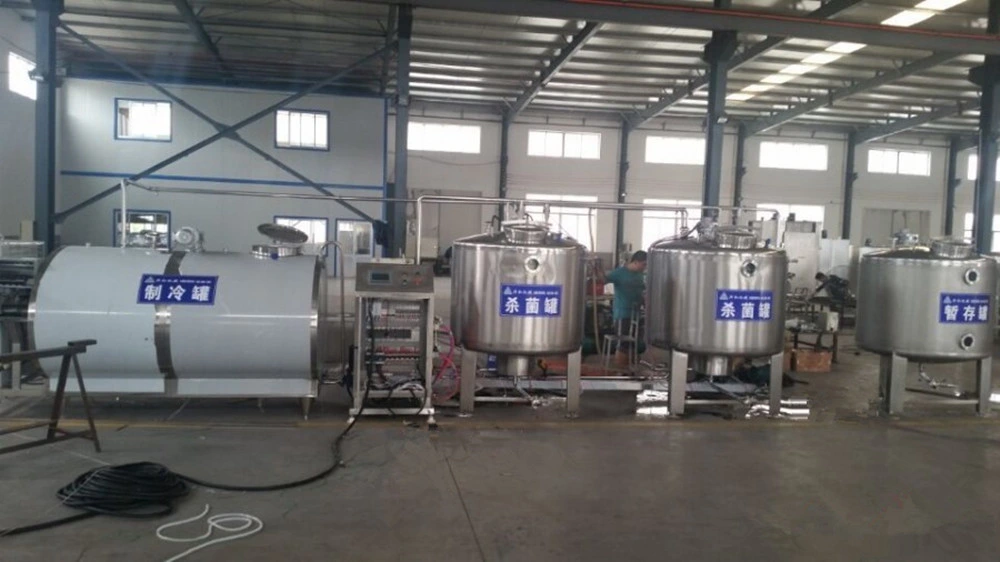 1000L Milk Cooling Vat Milk Chilling Vat Milk Chiller Vat