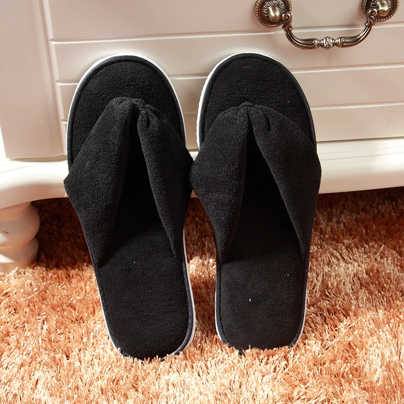 Black Flip Flops Slippers