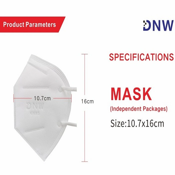 Wholesale KN95 Disposable Dust Face Mask with Creatificate in Stock Ready to Ship