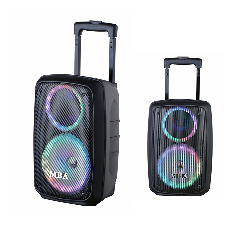 New Professional Disco Wireless Home Theater Karaoke Party Portable Bluetooth Party PRO Audio Active Trolley Speaker