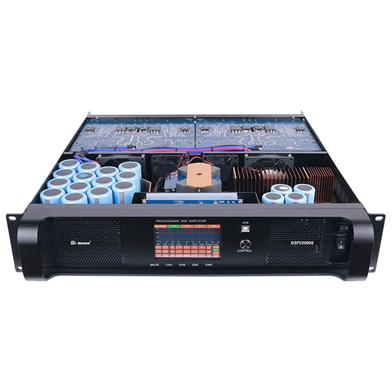 Professional DSP22000q Amplifier Sound System Best Power DSP Amplifier for DJ