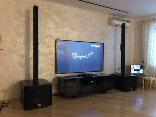 2018 Hot Sale Cvr New Sound System Active Array Column Speaker 3inch Column System