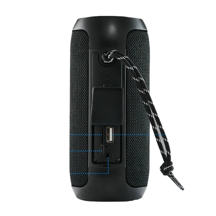 Explosive, High-Power Heavy Bass, High-Quality Outdoor Portable Wireless Speakers, Cylindrical Bluetooth Speakers Factory