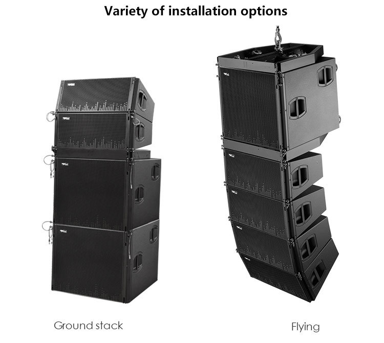 V8 Double 10 Inch Driver Line Array 3 Way Sound System Line Array Loudspeaker