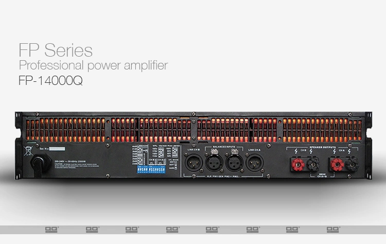 Fp14000 8ohm Switching Amplifier Professional Amplifier Brands