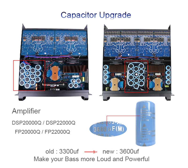 Professional Audio Amplifier Board Fp20000q High Power Amplifier for Subwoofer