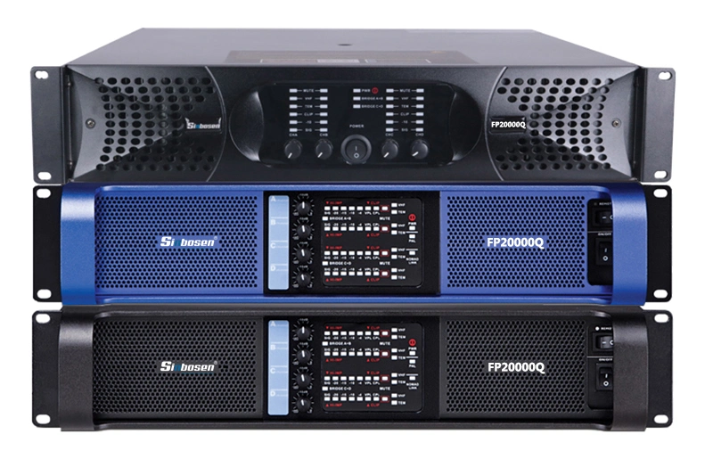 4000 Watt Power Amplifier Professional Fp20000q 4 Channel Karaoke Stereo Power Amplifier