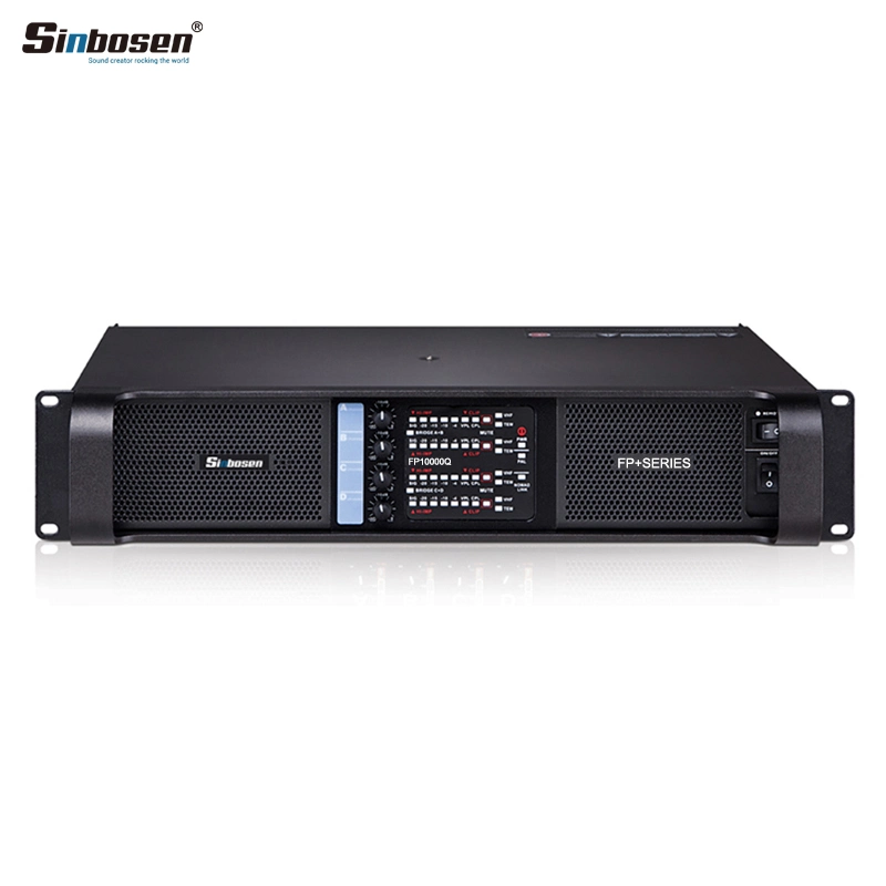 Sinbosen Fp10000q Professional Stereo Power Amplifier for Single and Dual 15 Inch Speaker