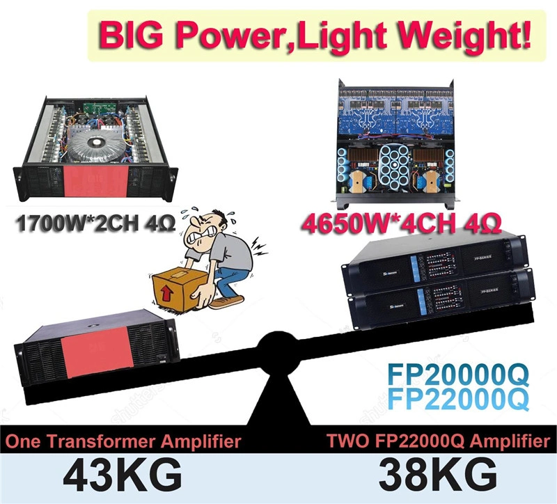 Professional Amplifier Power Sound System Fp22000q Power Amplifier Class Td Modul Amplifier