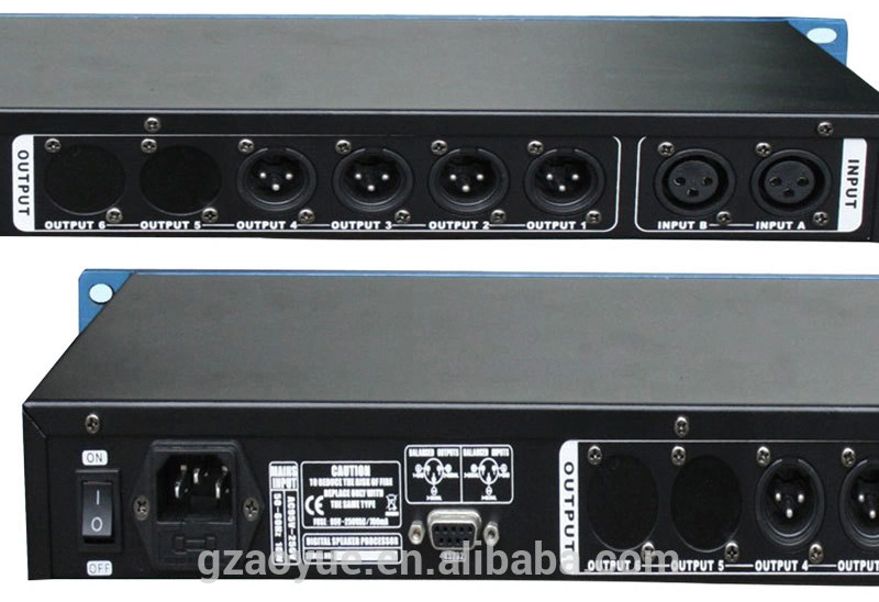 Sinbosen Professional Audio Procssor Dp226 2 Input 6 Output Professional Digital Audio Processor