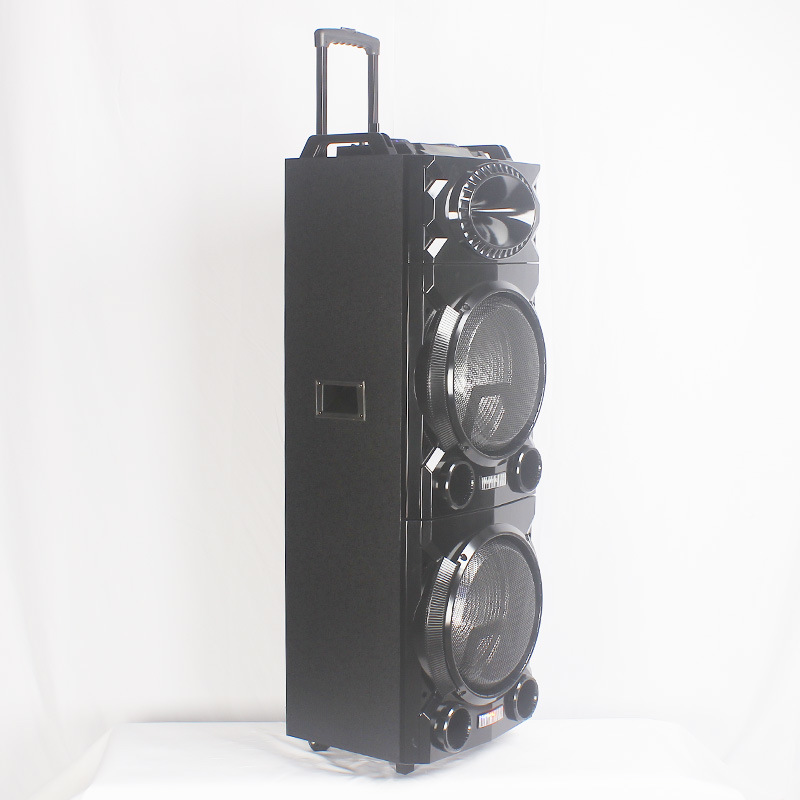 Dual 15 Inch Subwoofer Movable Hi-Fi Bass Speaker