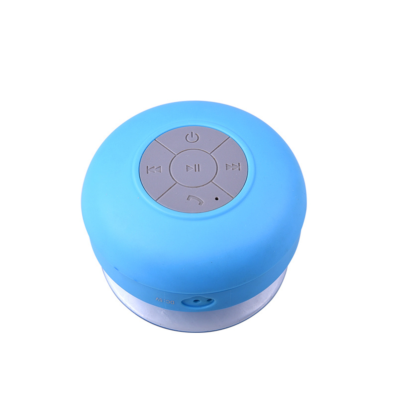 Wholesale Price Ipx4 Waterproof Sucker Shower Bluetooth Speaker Portable Mobile Phone Wireless Mini Speaker (BTS06)