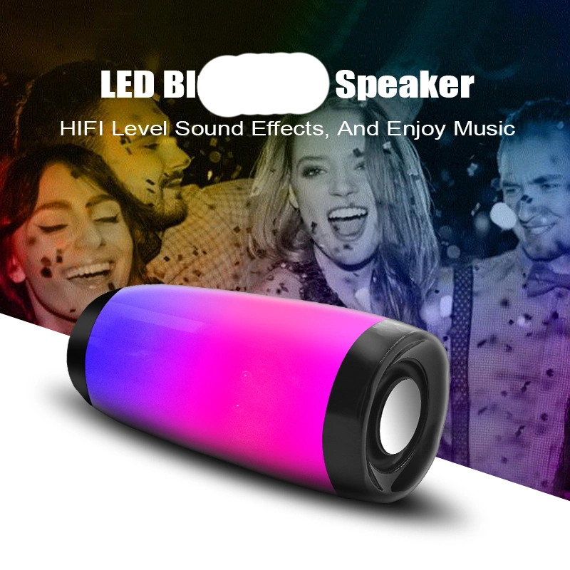 Wireless Speakers Outdoor Super Bass Loudspeakerr 1200mAh Subwoofer FM Radio Speakers FM Radio Tg157