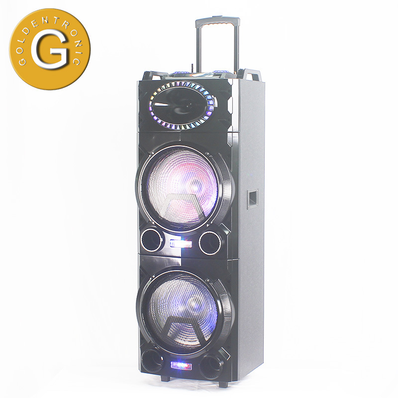 Dual 15 Inch Subwoofer Movable Hi-Fi Bass Speaker