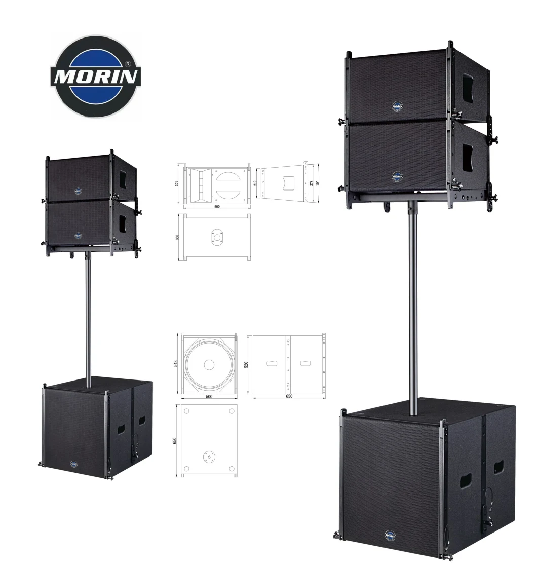 DJ Live Music Speaker, Wedding Party Speaker Boxes 10 Inch Active Sound System Line Array Q1