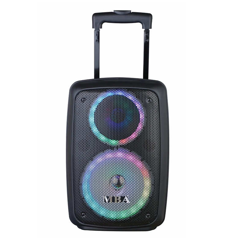 New Professional Outdoor Wireless Home Theater Karaoke Party Portable Bluetooth Party PRO Audio Active Trolley Speaker