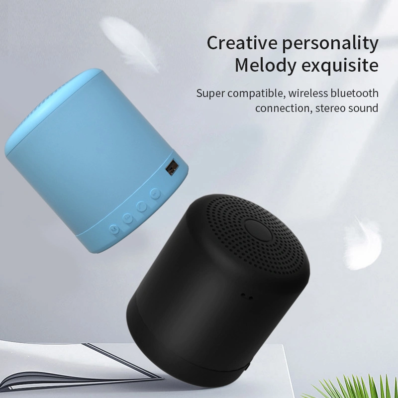 2021 New Arrivals Macaron Stereo Loudspeaker Outdoor Mini Portable Wireless Bluetooth Speaker