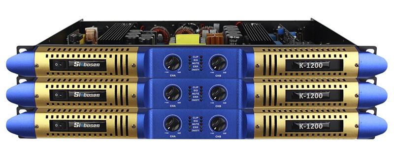 1000 Watt Amplifier Board K-1200 Professional 2 Channel Professional Audio Amplifier Digital