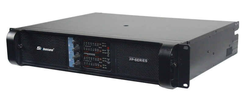 4 Channel Class Td Power Amplifier 1250 Watt Fp6000q Professional Karaoke Mixing Amplifier